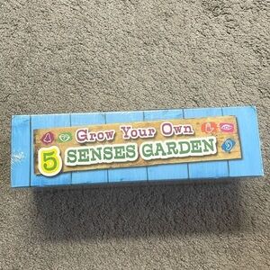Scholastic Grow Your Own 5 Senses Garden Kit With Seed | NEW IN BOX